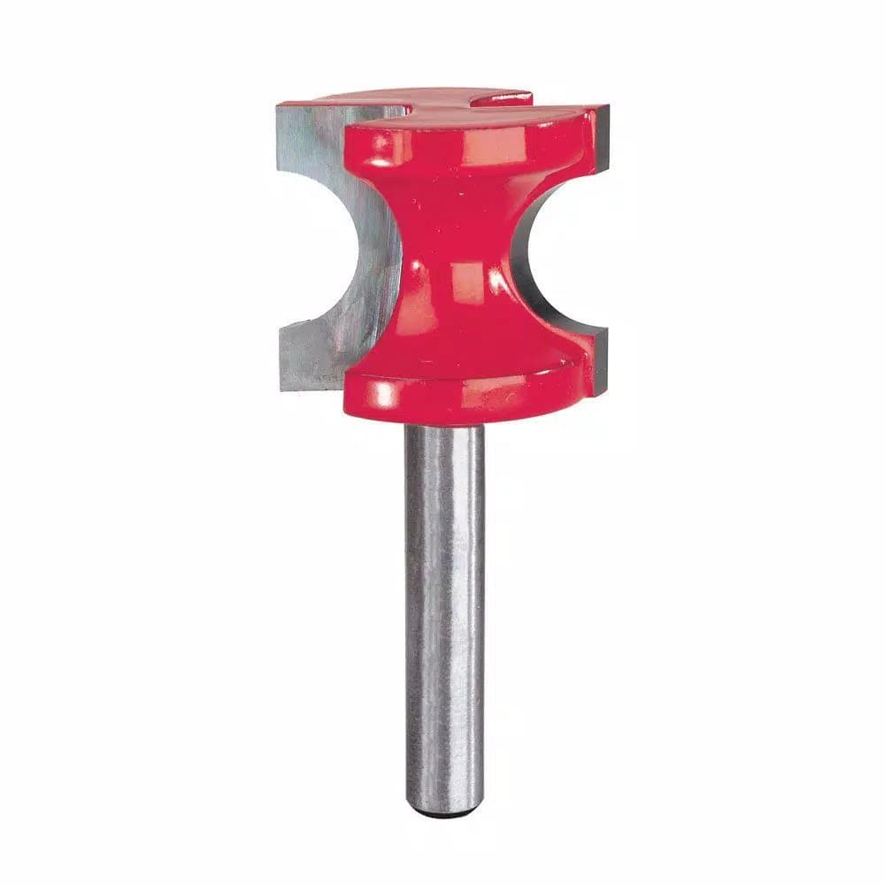 Diablo 1 in. Half Round Router Bit with 1/4 in. Shank