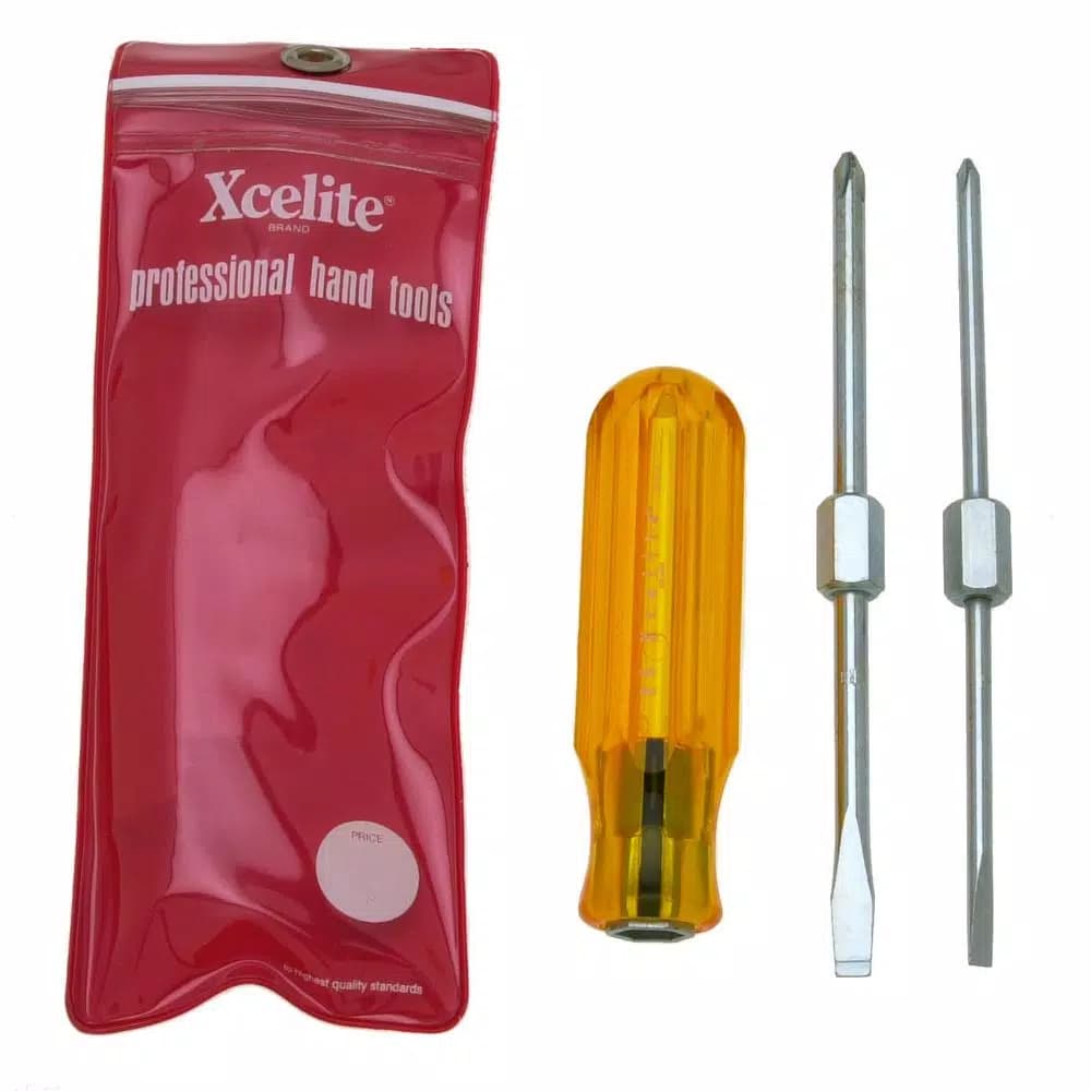 Xcelite 3-Piece Screwdriver Set with Vinyl Storage Pouch