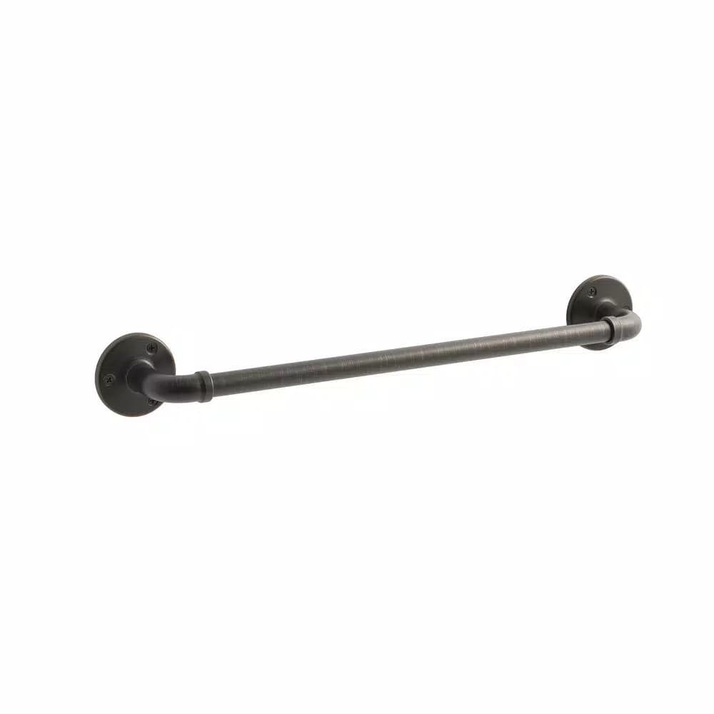KOHLER Worth 18 in. Single Towel Bar, Oil-Rubbed Bronze