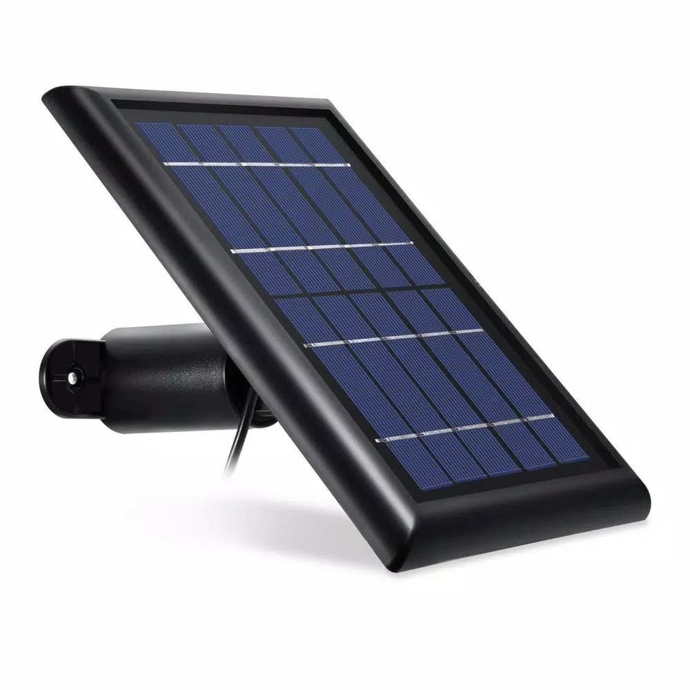Wasserstein Solar Panel for Arlo Pro, Arlo Pro 2, Arlo Go, and Arlo Light - Weatherproof Charging Kit