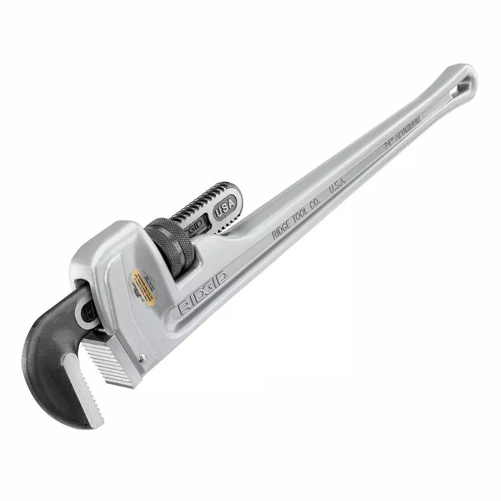 RIDGID 824 24 in. Aluminum Straight Pipe Wrench