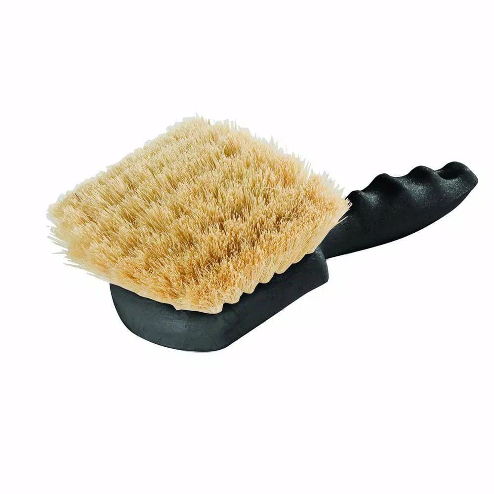 Carlisle 8.5 in. Utility Polypropylene Scrub Brush with Ergonomic Pistol Grip (Case of 12)
