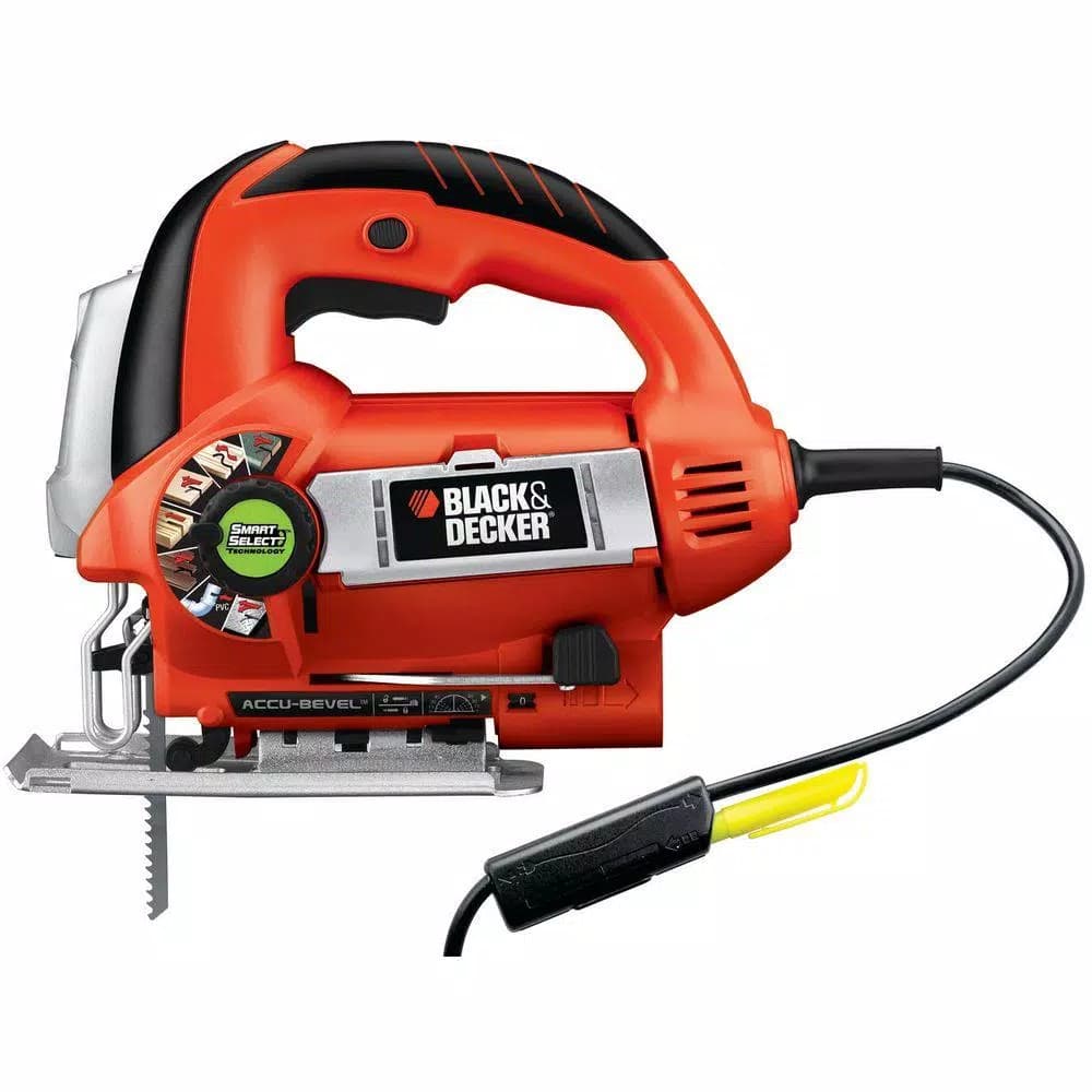 BLACK+DECKER JS670V LineFinder Orbital Jigsaw with SmartSelect Technology