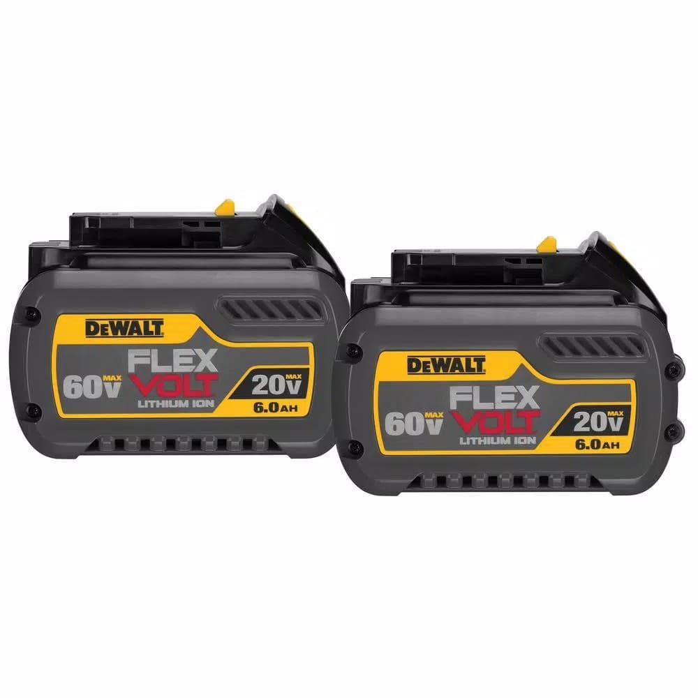 DEWALT FLEXVOLT 6.0 Ah Lithium-Ion Battery Pack (2-Pack) - 20V/60V MAX