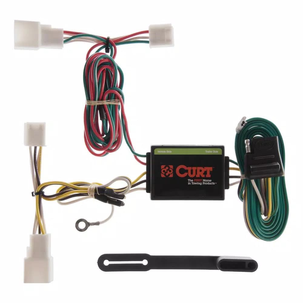 CURT Custom Vehicle-Trailer Wiring Harness for Toyota Camry, 4-Way Flat Output T-Connector