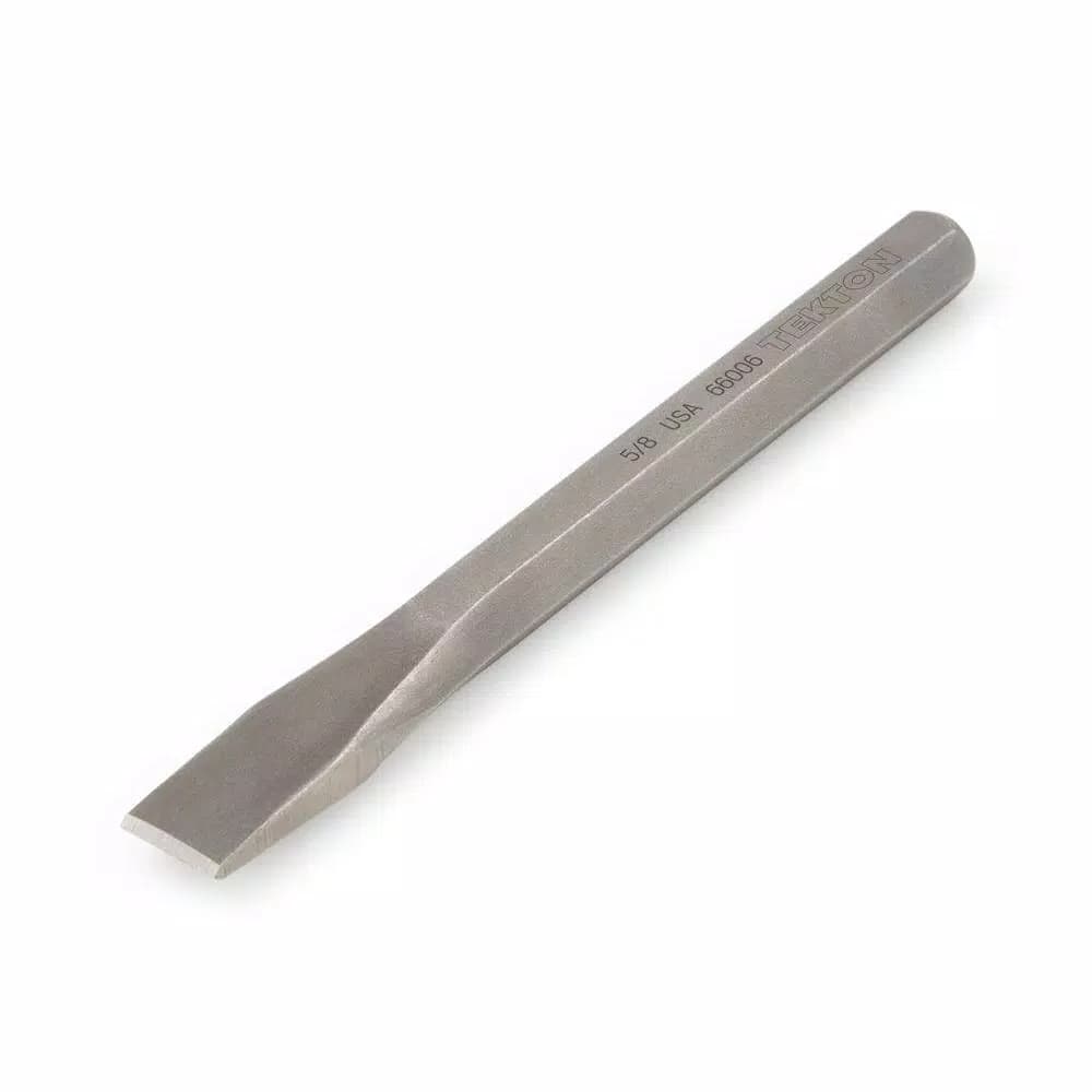 TEKTON 5/8 in. Cold Chisel, High Carbon Steel Beveled Tip