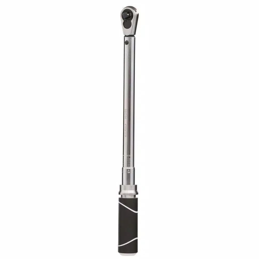 Husky 3/8 in. Drive Click Torque Wrench, 20-100 ft./lbs.