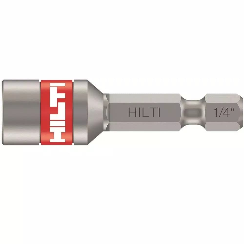 Hilti 1/4 in. x 2 in. Magnetic Nut Setter for Hex-Head Screws