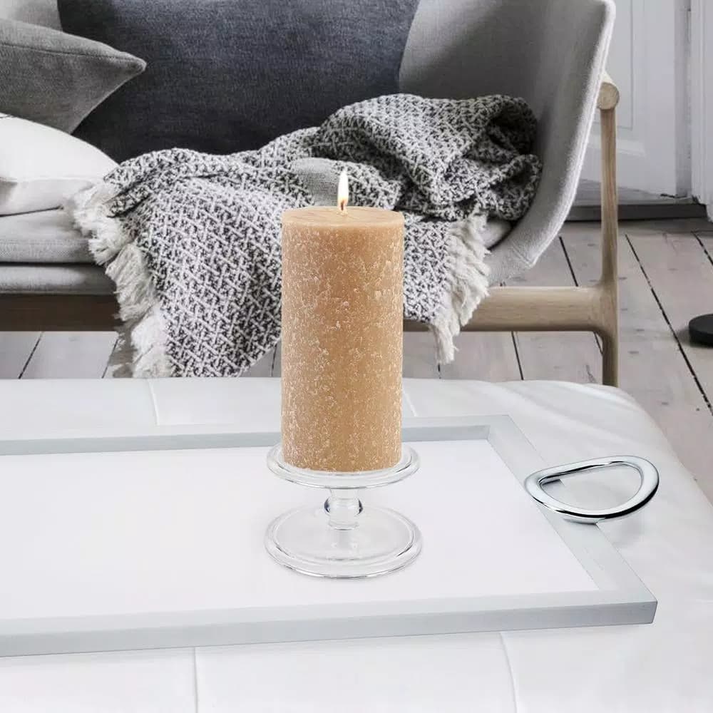ROOT CANDLES A.I. Root Timberline Taupe Pillar Candle, 3 in. x 6 in.