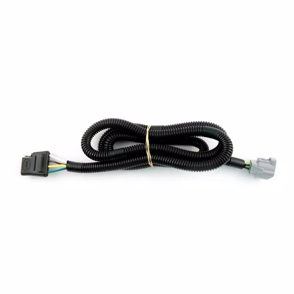 CURT Custom Vehicle-Trailer Wiring Harness, 4-Way Flat, for Lexus RX350 & RX450h