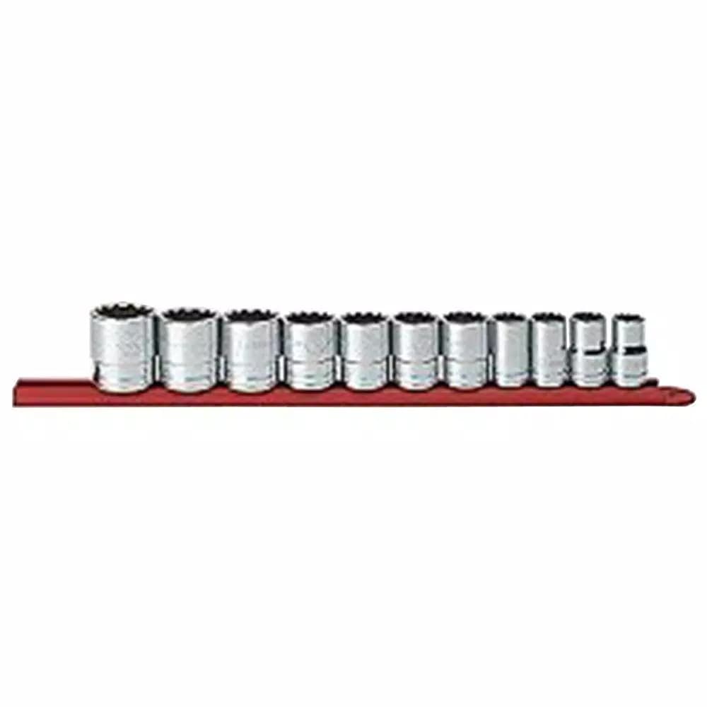 GearWrench 11-Piece 1/2 in. Drive 12-Point SAE Standard Socket Set