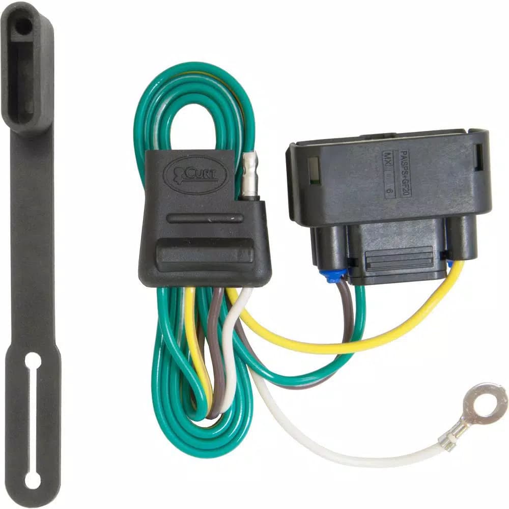 CURT Custom 4-Way Flat Trailer Wiring Harness for Select Ford F-150