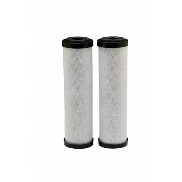 EcoPure Universal Fit Carbon Block Whole House Water Filter Replacement (2-Pack)