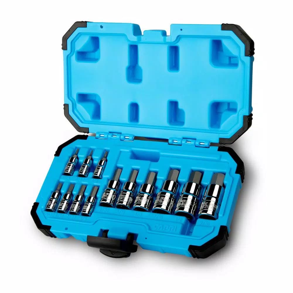 Capri Tools Advanced Series 13-Piece SAE Hex Bit Socket Set