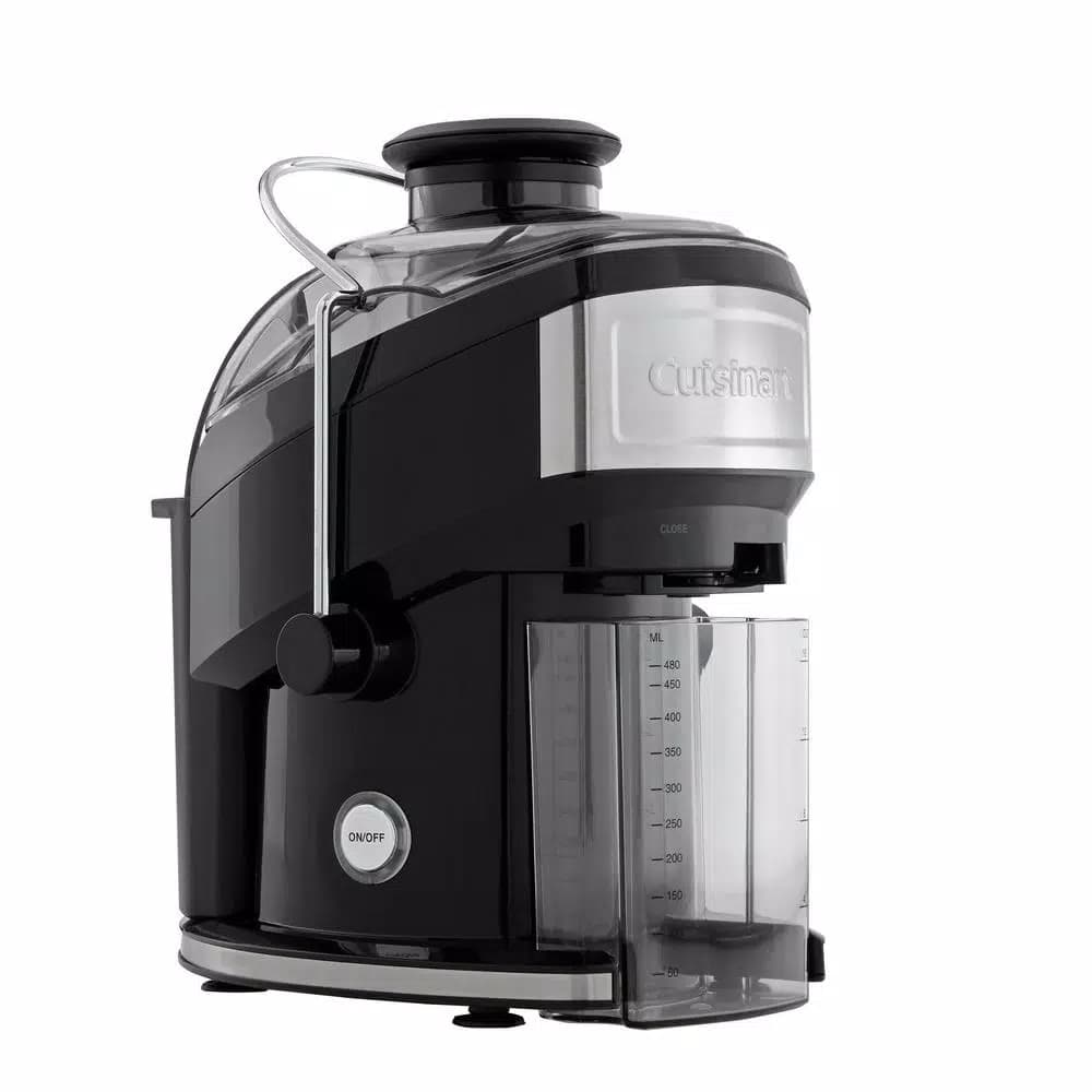 Cuisinart Compact Masticating Juicer, 16 oz. Juice Extractor, Black