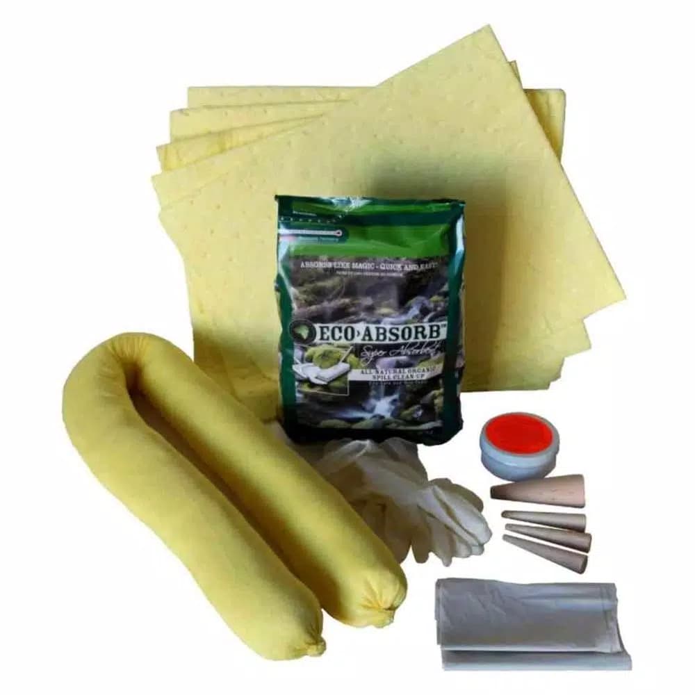 Eco-Absorb Standard Hazmat Truck Spill Response Kit - DOT Compliant Mobile Emergency Kit