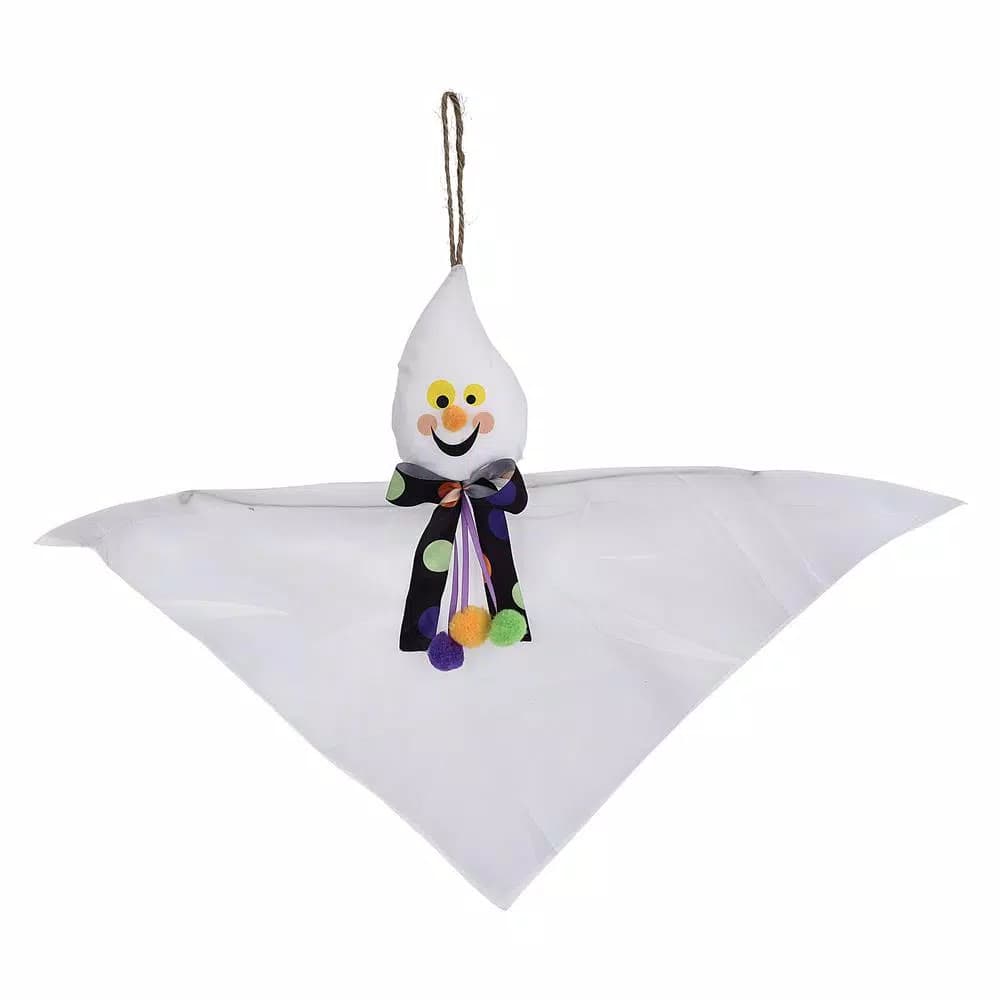 Amscan 12 in. Halloween Value Ghost Hanging Decoration, 8-Pack