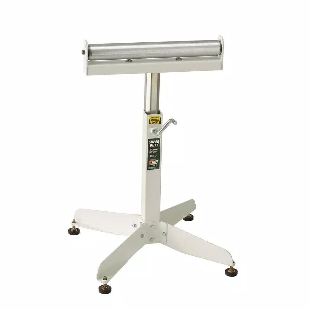 HTC 22 in. x 32 in. Adjustable Dual Position Roller Stand with Powder Coated Steel