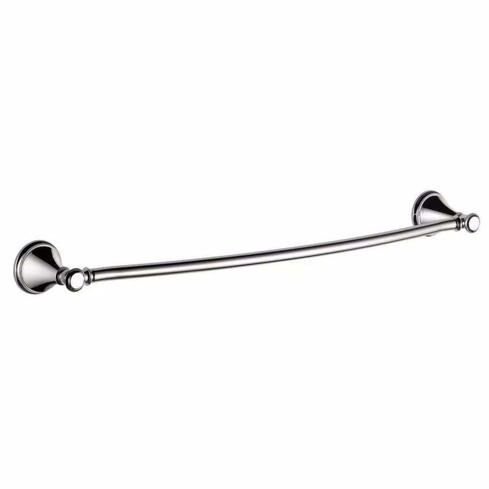 Delta Cassidy 24 in. Single Towel Bar in Polished Chrome
