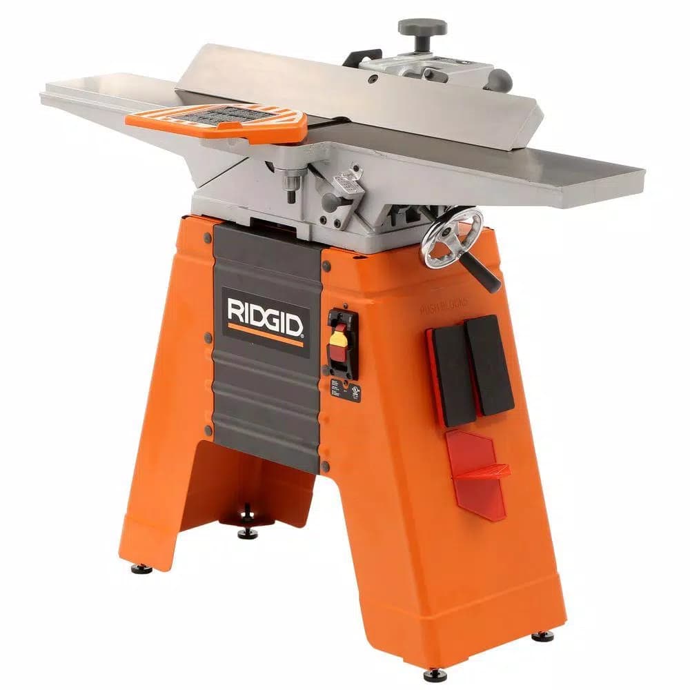 RIDGID 6-1/8 in. Corded Jointer/Planer, 6 Amp, 1 HP Heavy Duty Induction Motor