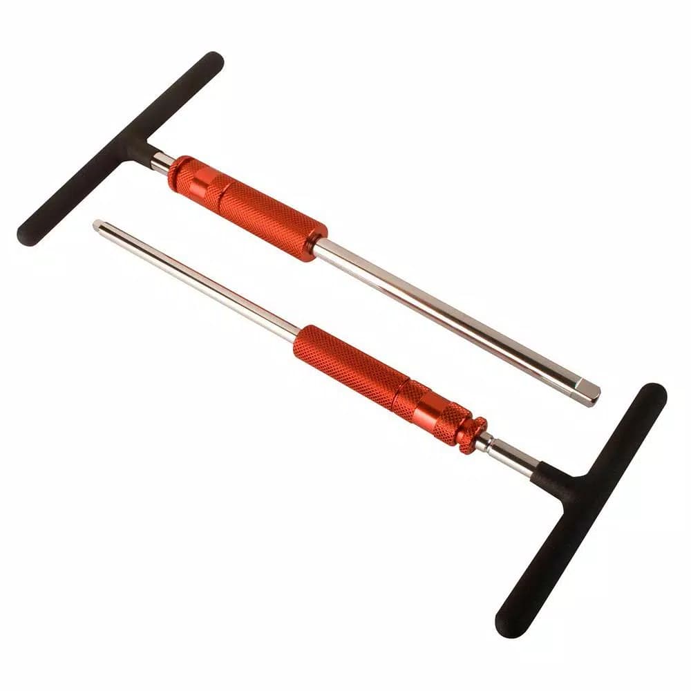 SUNEX TOOLS Adjustable T-Handle Speed Drive Wrench Set, 1/4 in. and 3/8 in. Drive, 2-Piece