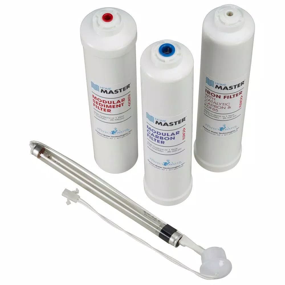 Home Master Ultra Annual Filter Replacement Set with UV Bulb