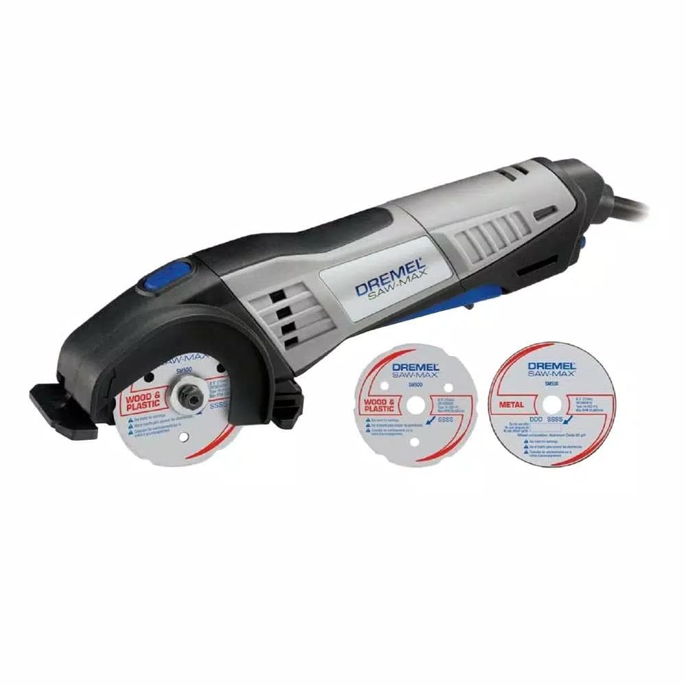 Dremel Saw-Max 6 Amp Variable Speed Corded Power Tool Kit with 2 Blades