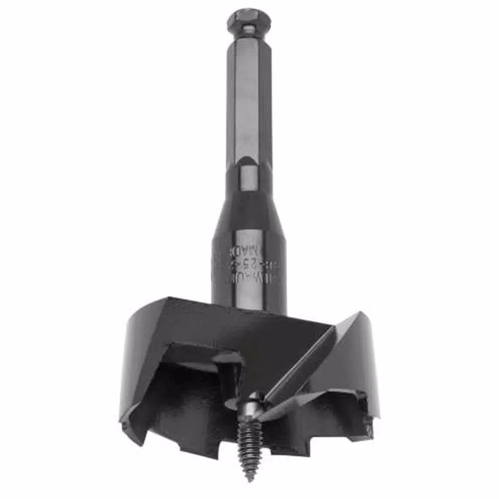 Milwaukee 2-1/4 in. High-Speed Steel Self-Feed Auger Bit with 7/16 in. Hex Shank