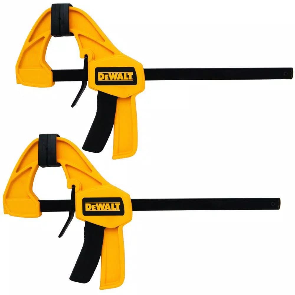 DEWALT 12 in. Medium Trigger Bar Clamp, 2-Pack