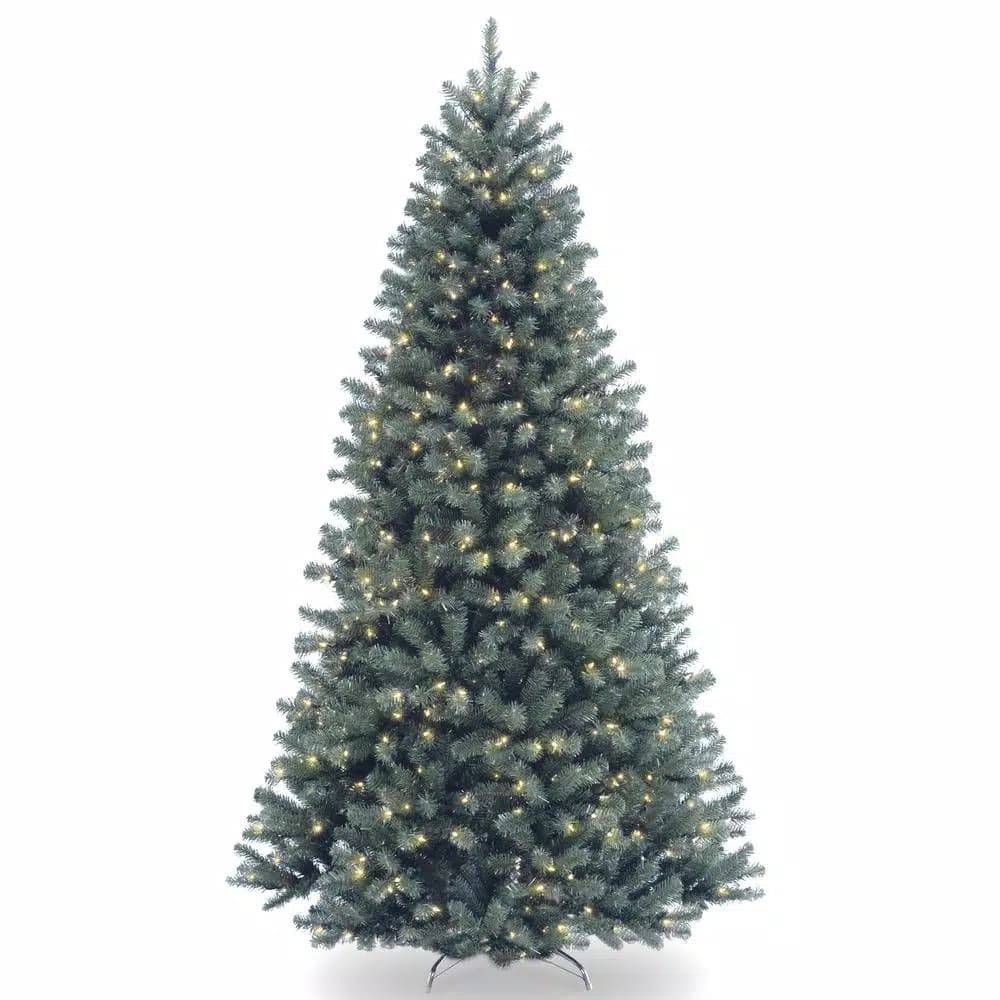 National Tree Company 7 ft. North Valley Blue Spruce Artificial Christmas Tree with 550 Clear Lights