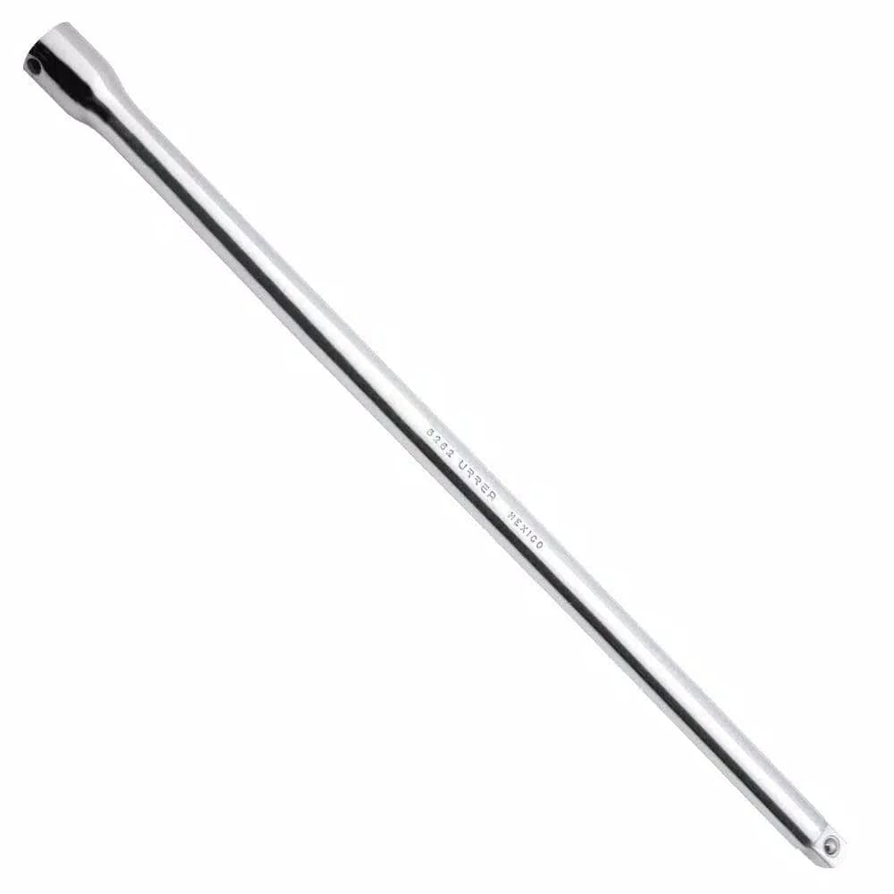 URREA 3/8 in. Drive 12 in. Socket Extension, Chrome Finish