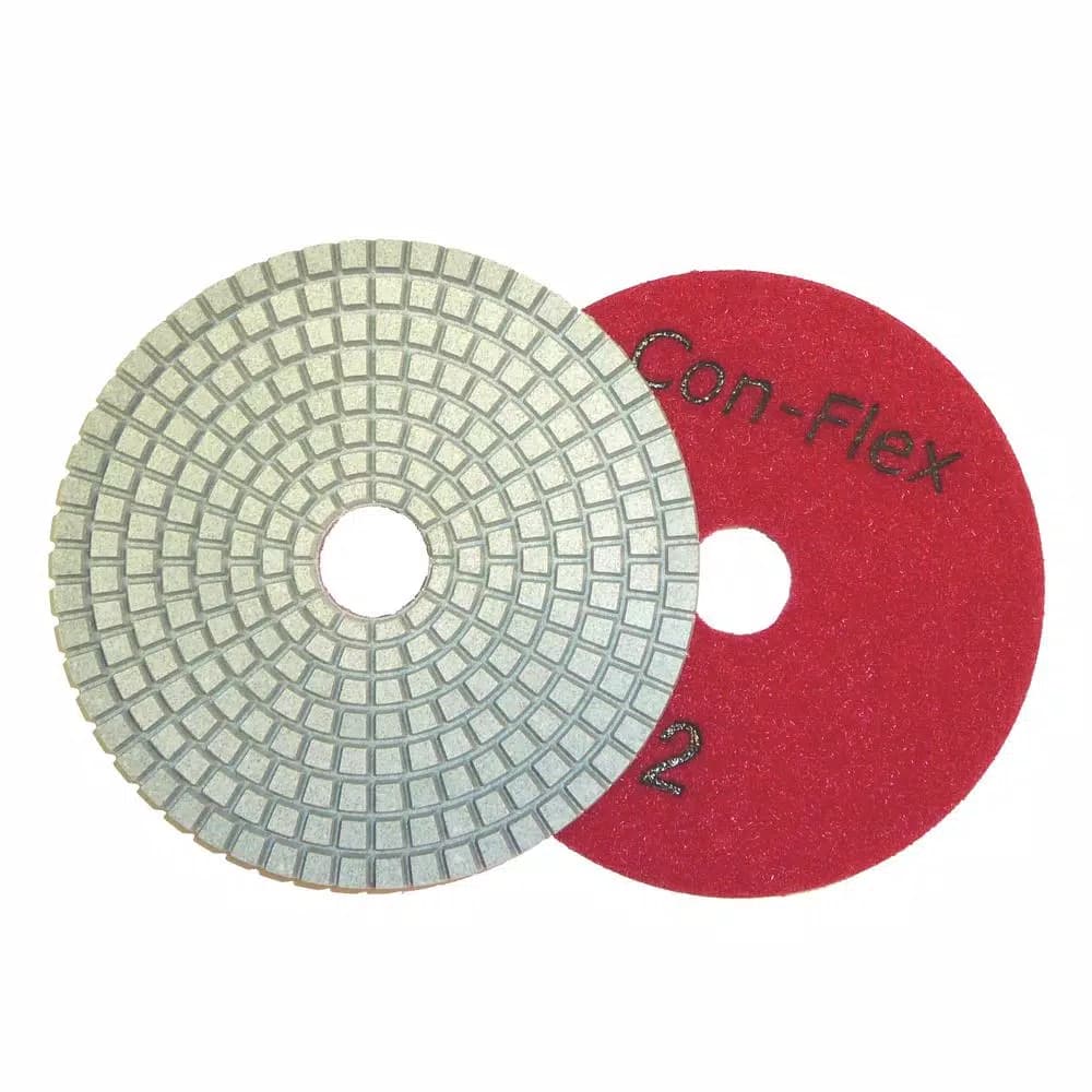 Con-Flex 5 in. Diamond Polishing Pad, Step 2 (200 Grit) for Concrete