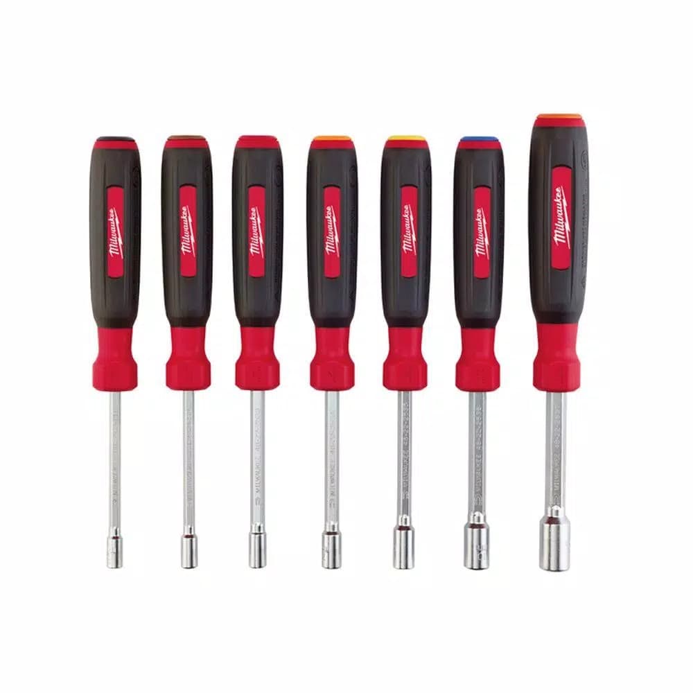 Milwaukee 7-Piece Metric HollowCore Magnetic Nut Driver Set