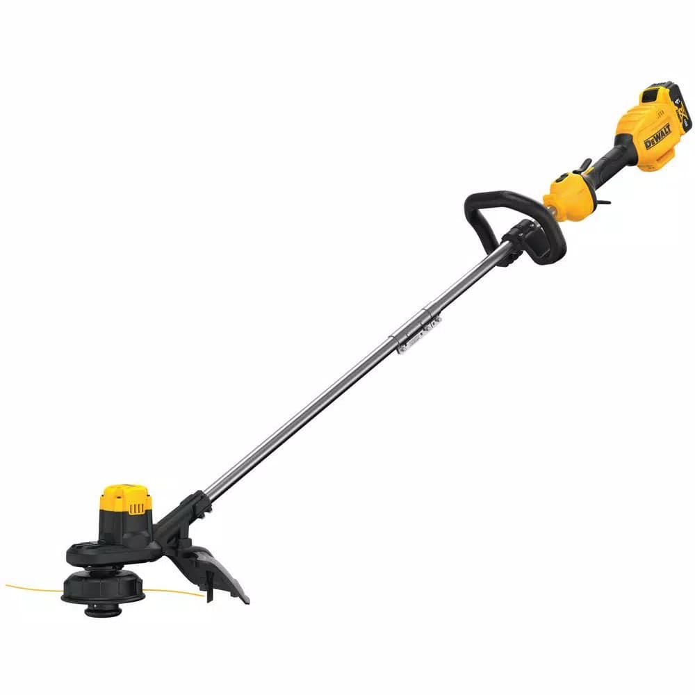 DEWALT 20V MAX 13 in. Cordless String Trimmer Kit with 4 Ah Battery and Charger