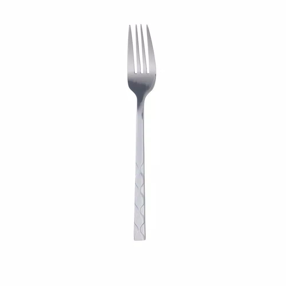 Oneida Shui 18/0 Stainless Steel Dinner Forks, Set of 12, Contemporary Asian-Fusion Design