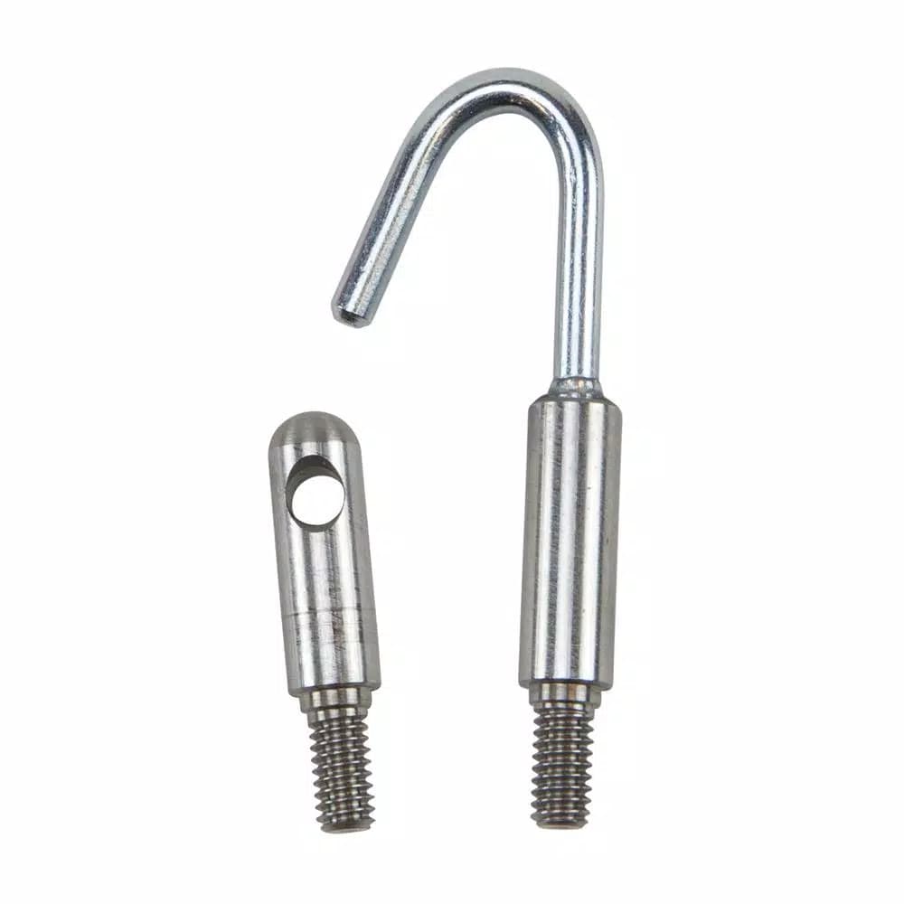 Klein Tools Single Hook and Bullet Nose Fish Rod Replacement Attachments