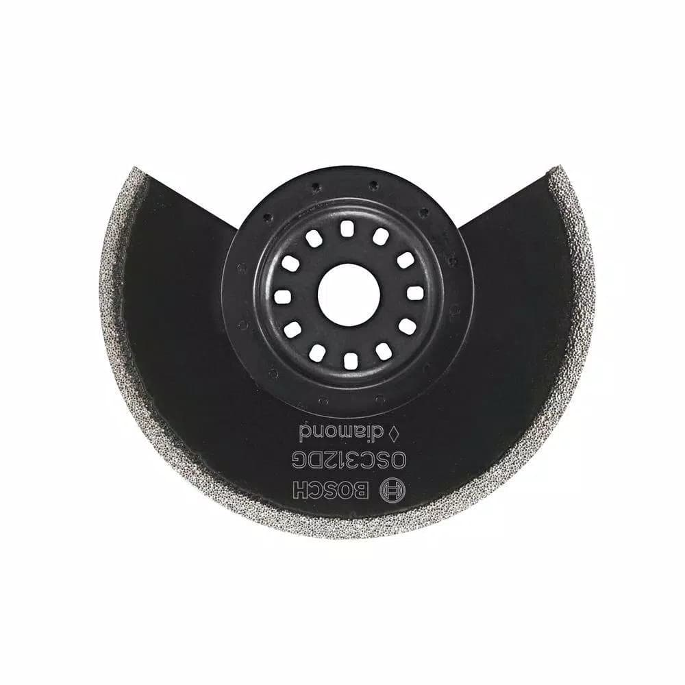 Bosch 3-1/2 x 1/8 in. Diamond Grit Segment Oscillating Tool Blade for Tile and Granite