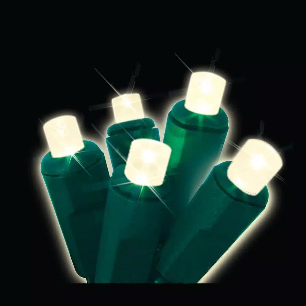 Brite Star 50-Light Pure White Micro Mini LED Light Set, 2-Pack