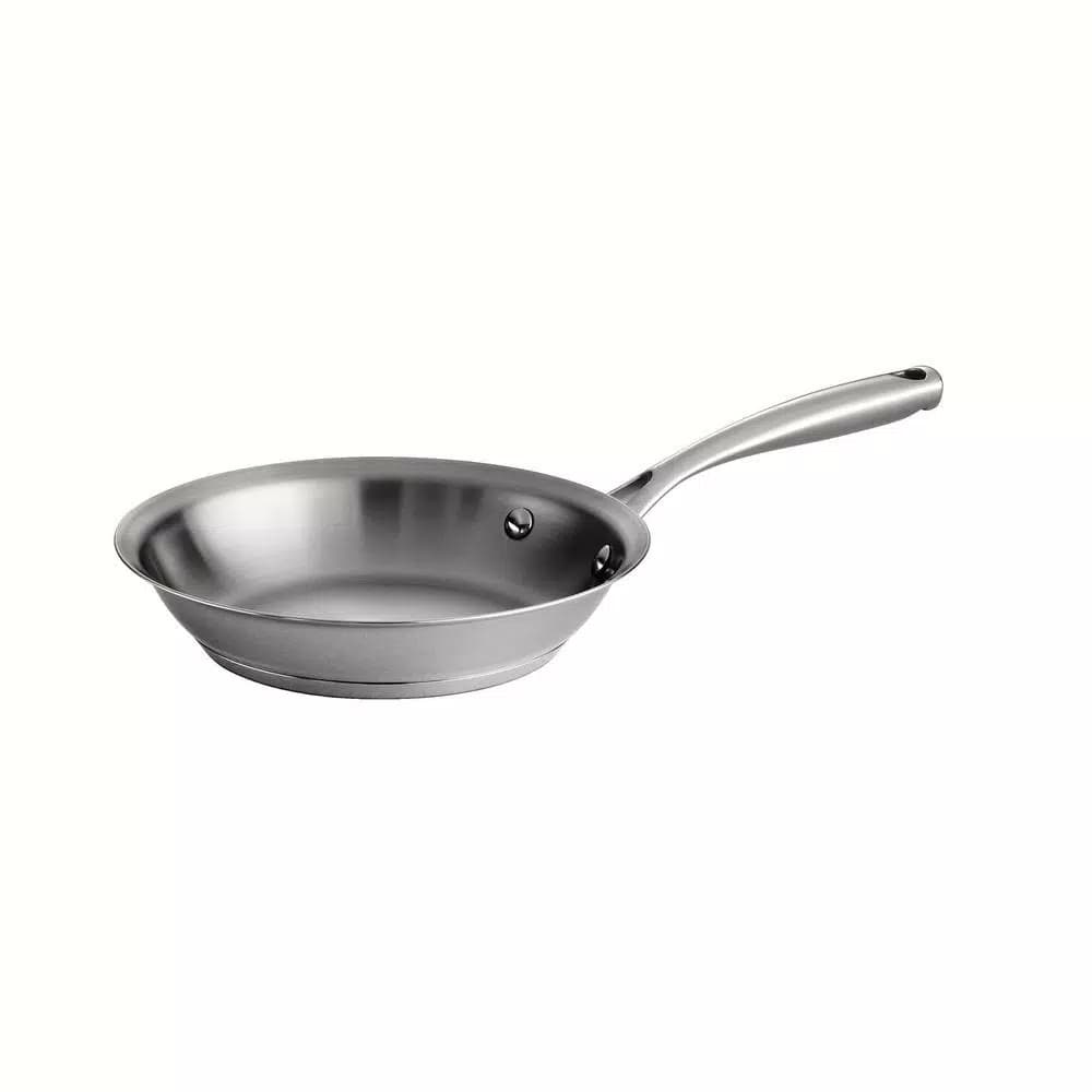 Tramontina Gourmet Prima 8 in. Stainless Steel Frying Pan, Tri-Ply Induction Ready