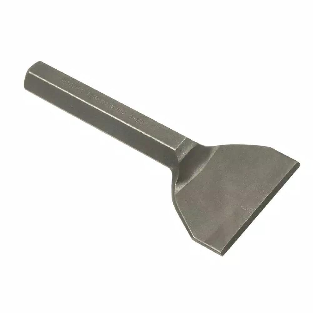 Mayhew 3-1/2 in. x 7-1/4 in. Brick Set Chisel, Industrial Grade High Carbon Steel