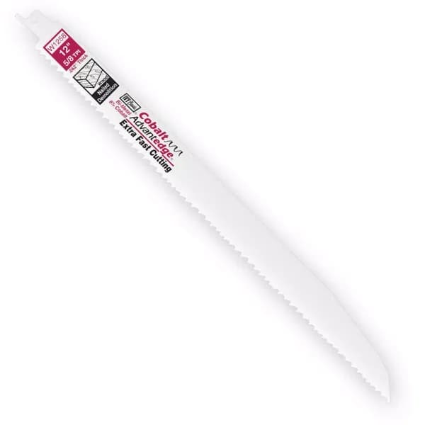 Ivy Classic 12 in. Bi-Metal Reciprocating Saw Blades, 5/8 TPI for Wood and Nails, 5-Pack