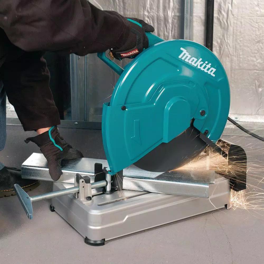 Makita 14 in. Cut-Off Saw, 15 Amp, Tool-Less Wheel Change, LW1400