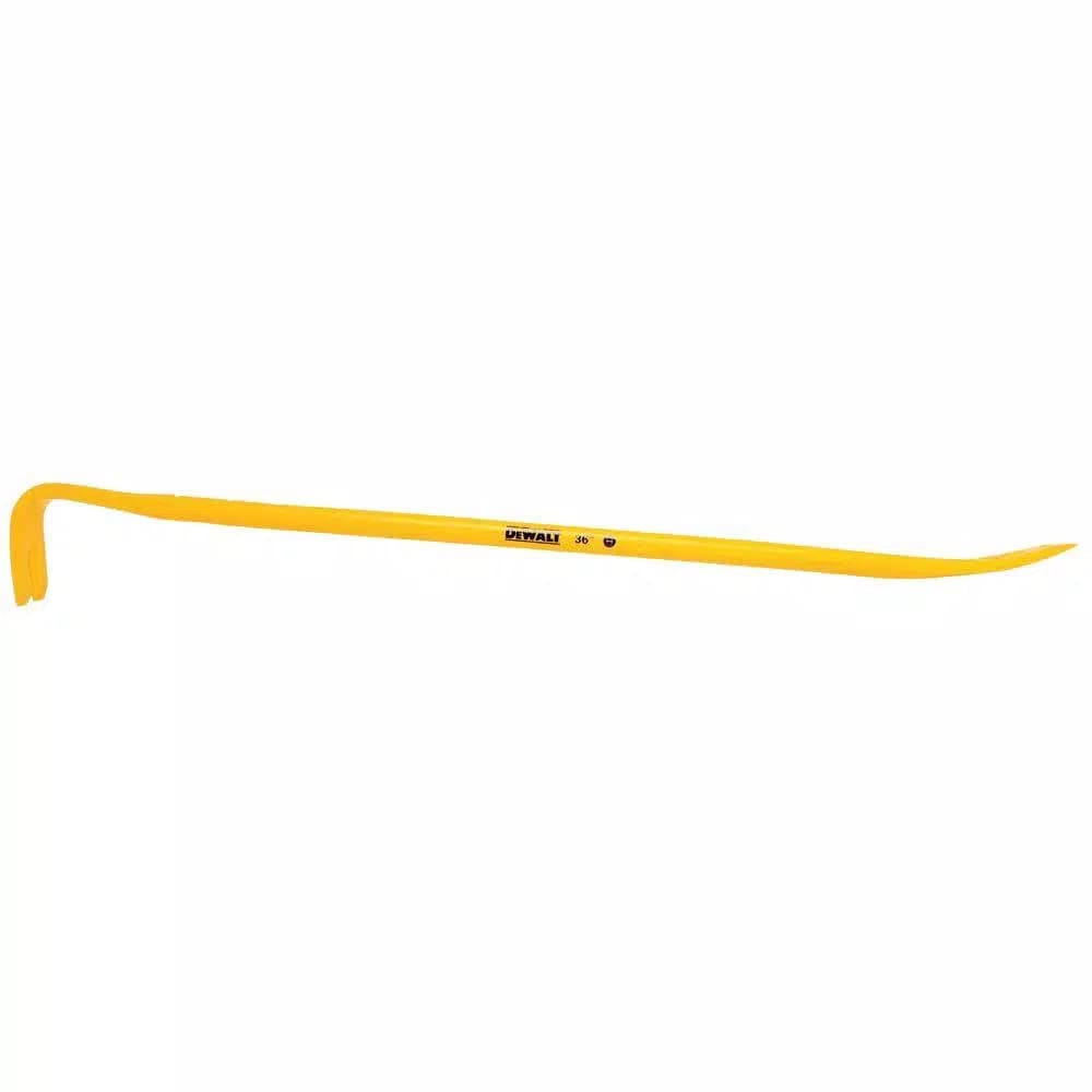 DEWALT 36 in. Wrecking Bar with Tri-Lobe Design