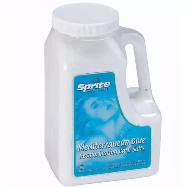 Sprite Showers Sprite Mediterranean Blue Dechlorinating Bath Salts, 2.5 lb