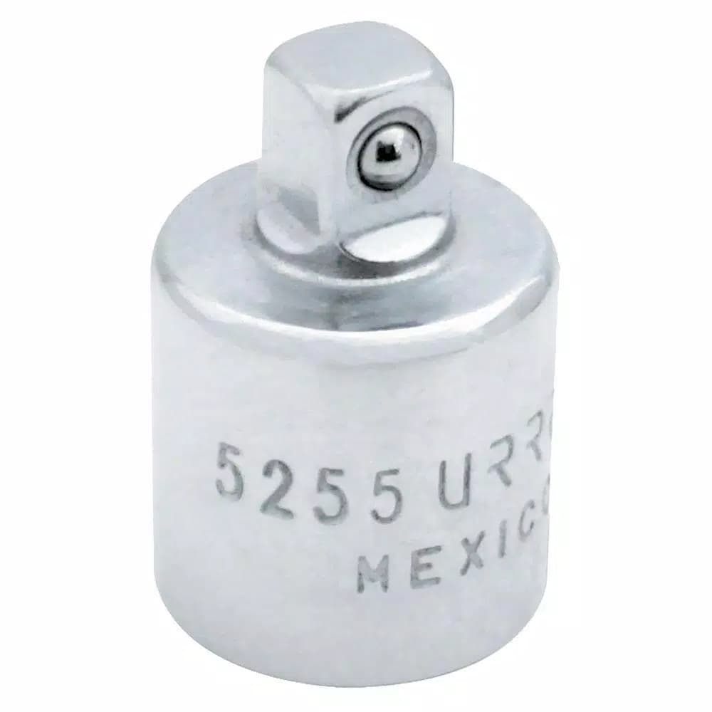 URREA 3/8 in. Female Square Drive to 1/4 in. Male Square Drive Socket Adapter