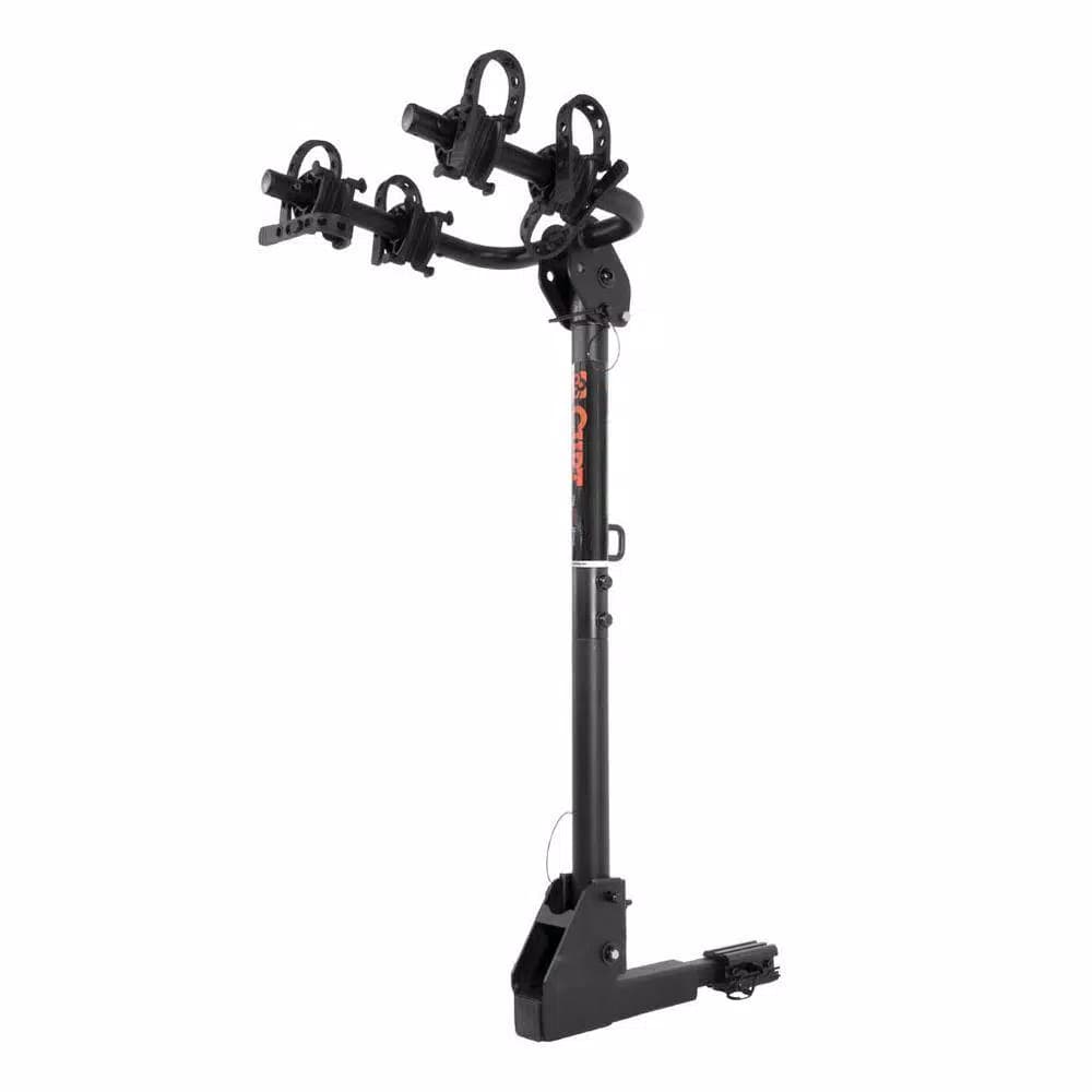 CURT 2-Bike Hitch Mounted Bike Rack with Adjustable Shank and Tilt-Down Design