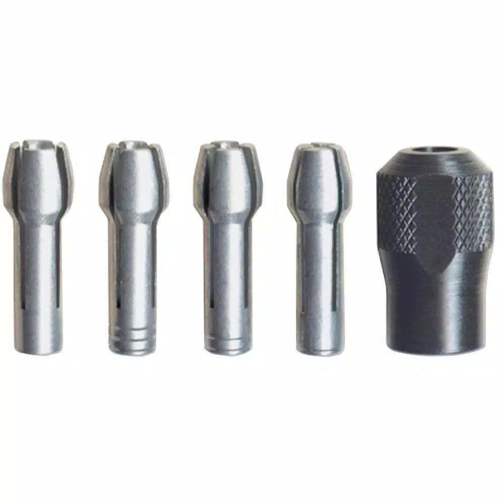 Dremel Quick Change Collet Nuts, 5-Piece Set for Rotary Tools