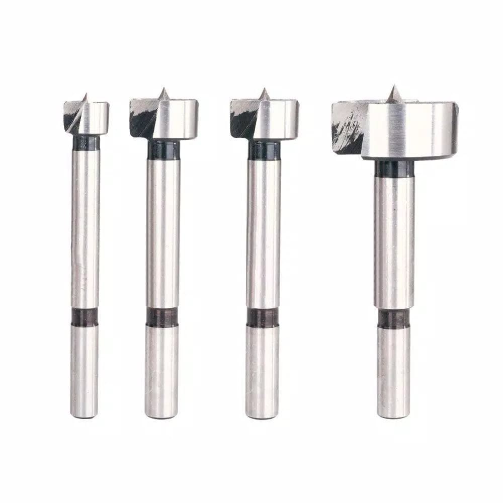 Diablo 4-Piece High Speed Steel Forstner Bit Set
