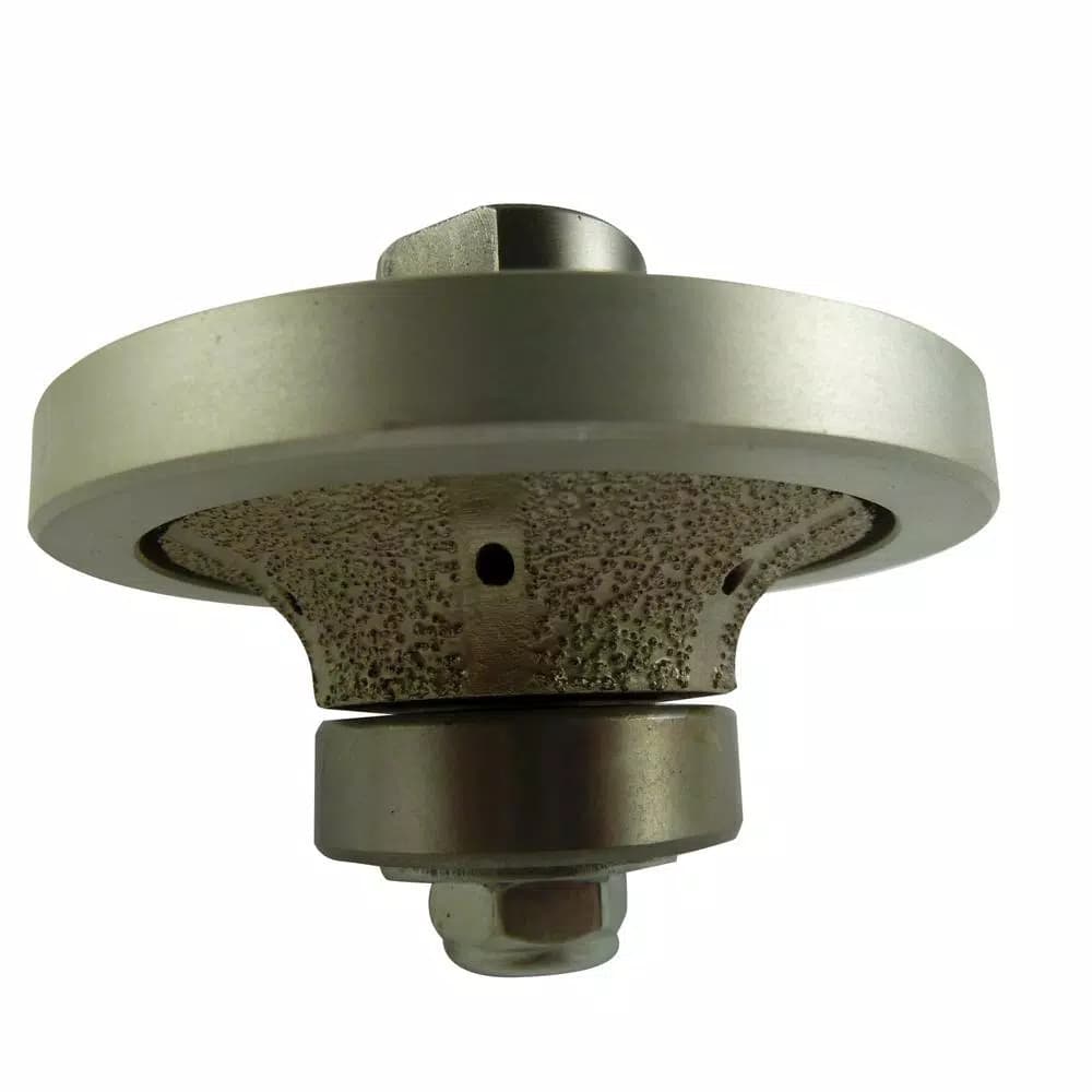 Unbranded 1/2 in. Radius Diamond Hand Profiler Router Bit, 5/8-11 Thread for Stone and Porcelain