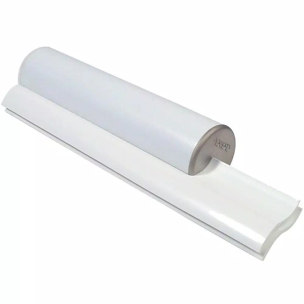 Cler'et Cleret Elite Dual Bladed Shower Squeegee, Satin Nickel with Trim